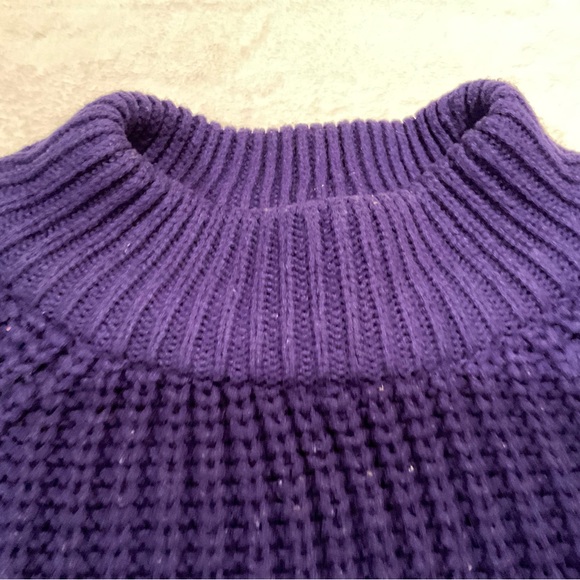 One Step Up Women’s Purple Sweater Size Small - Picture 9 of 14